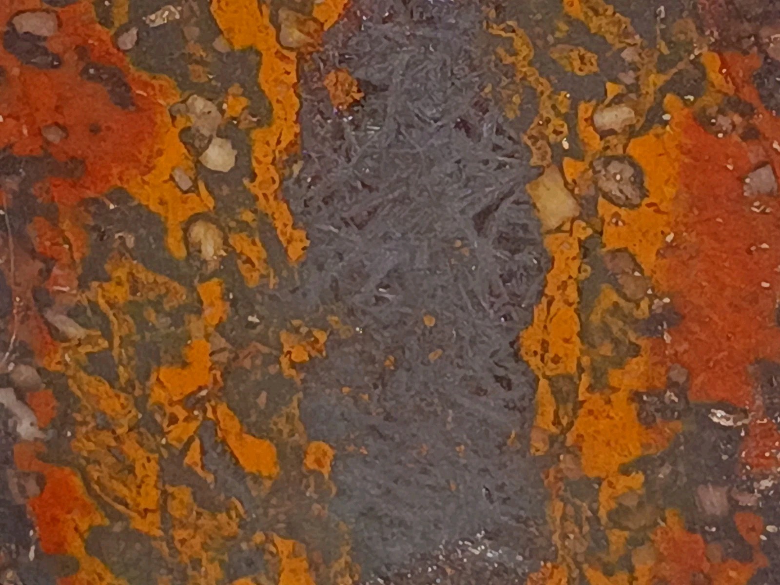 Historic Shepherds Fire Jasper Magnetite 315g Face Polished Slab Specimen MO