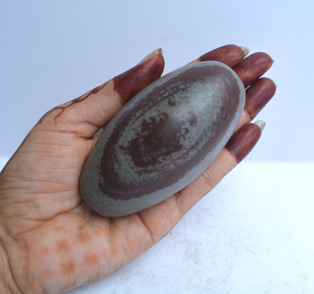 Set of 2 Shiva Lingam, Natural Shiva Lingam, Healing Shiva Lingam Stone~025