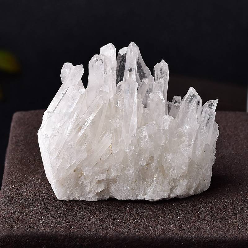 150g Natural Clear Quartz Crystal Cluster Mineral Druzy Geode Gemstone Specimens