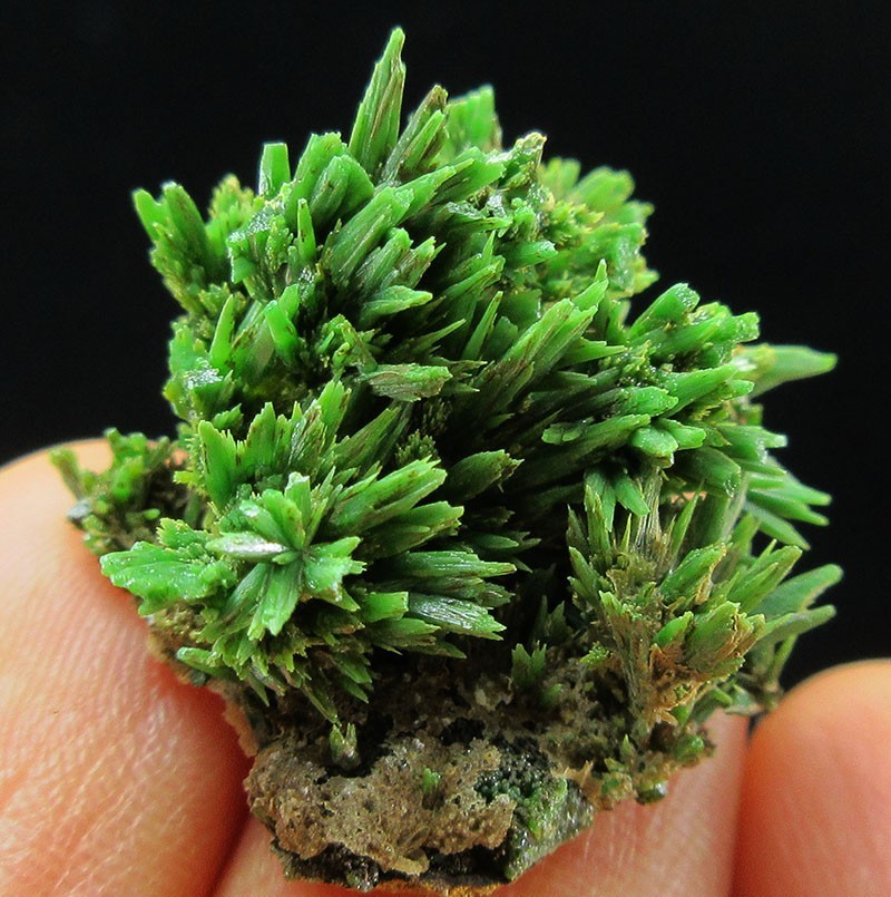 6.9g green pyromorphite crystals minerals specimens from China!~~