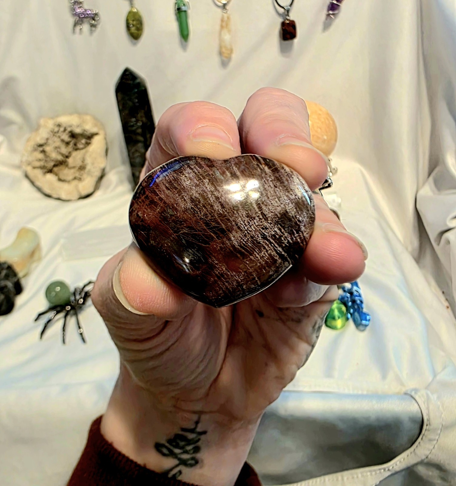 Large Lot SALE Crystal Mineral Specimen Figure Jewelry Tower Spider Sphere Usa