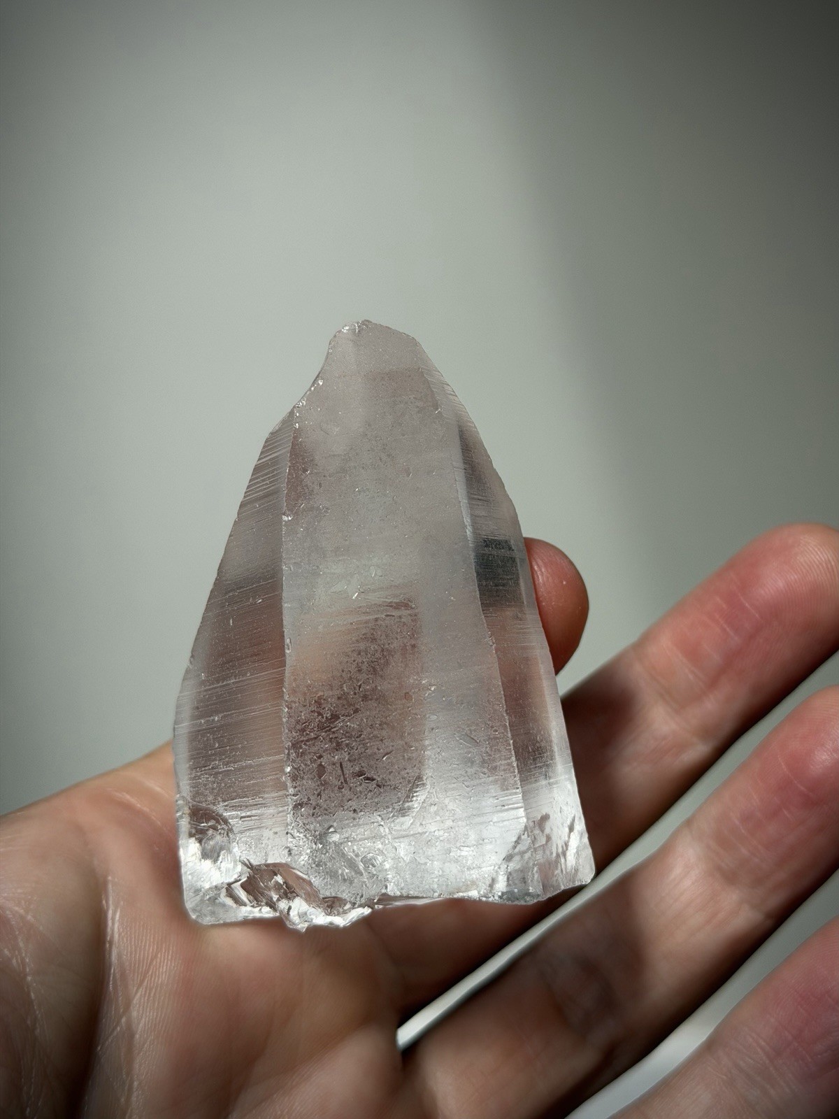 Lemurian Quartz Crystal Optical Quartz Self Healed Quartz Brazil Crystal