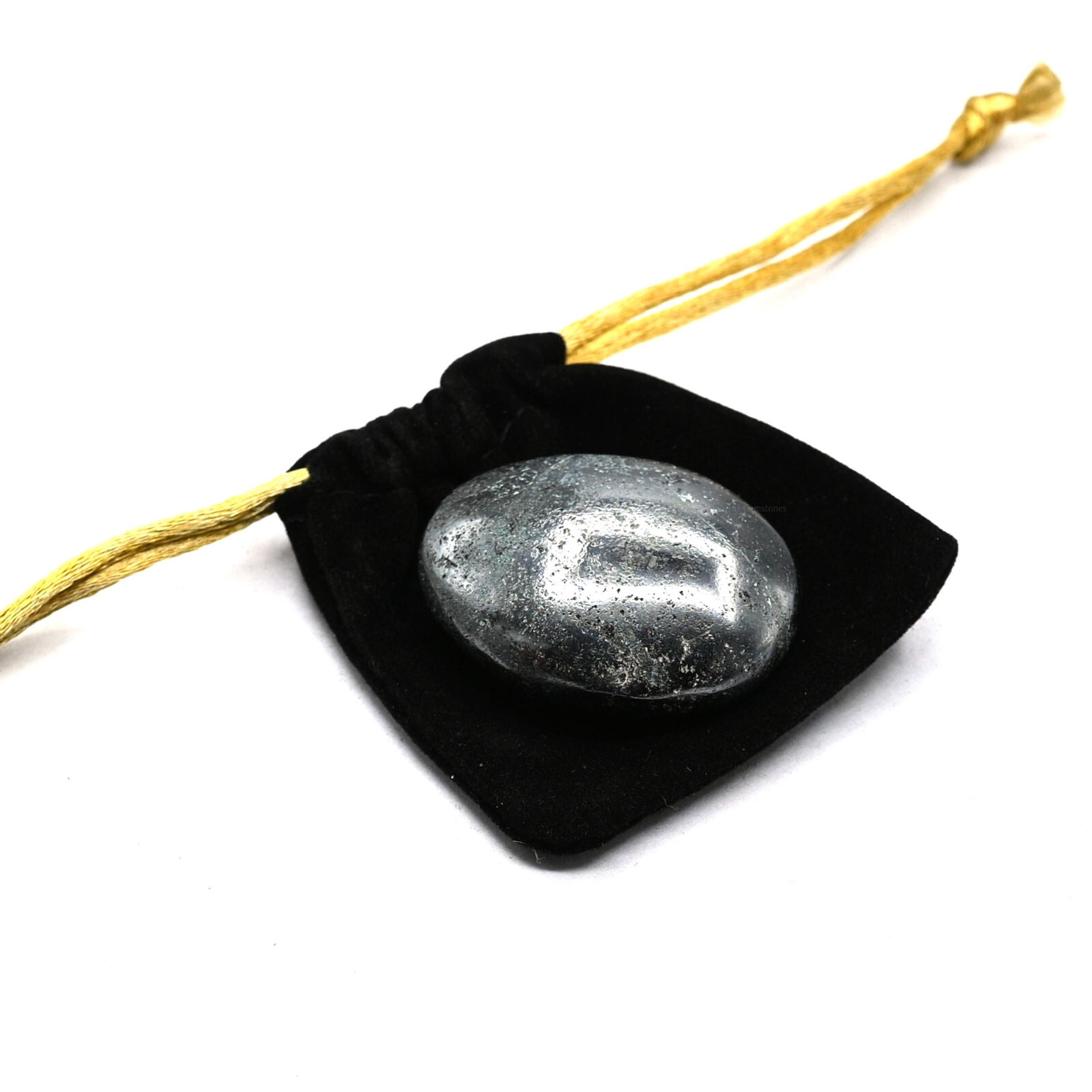 Hematite Crystal Palm Stone