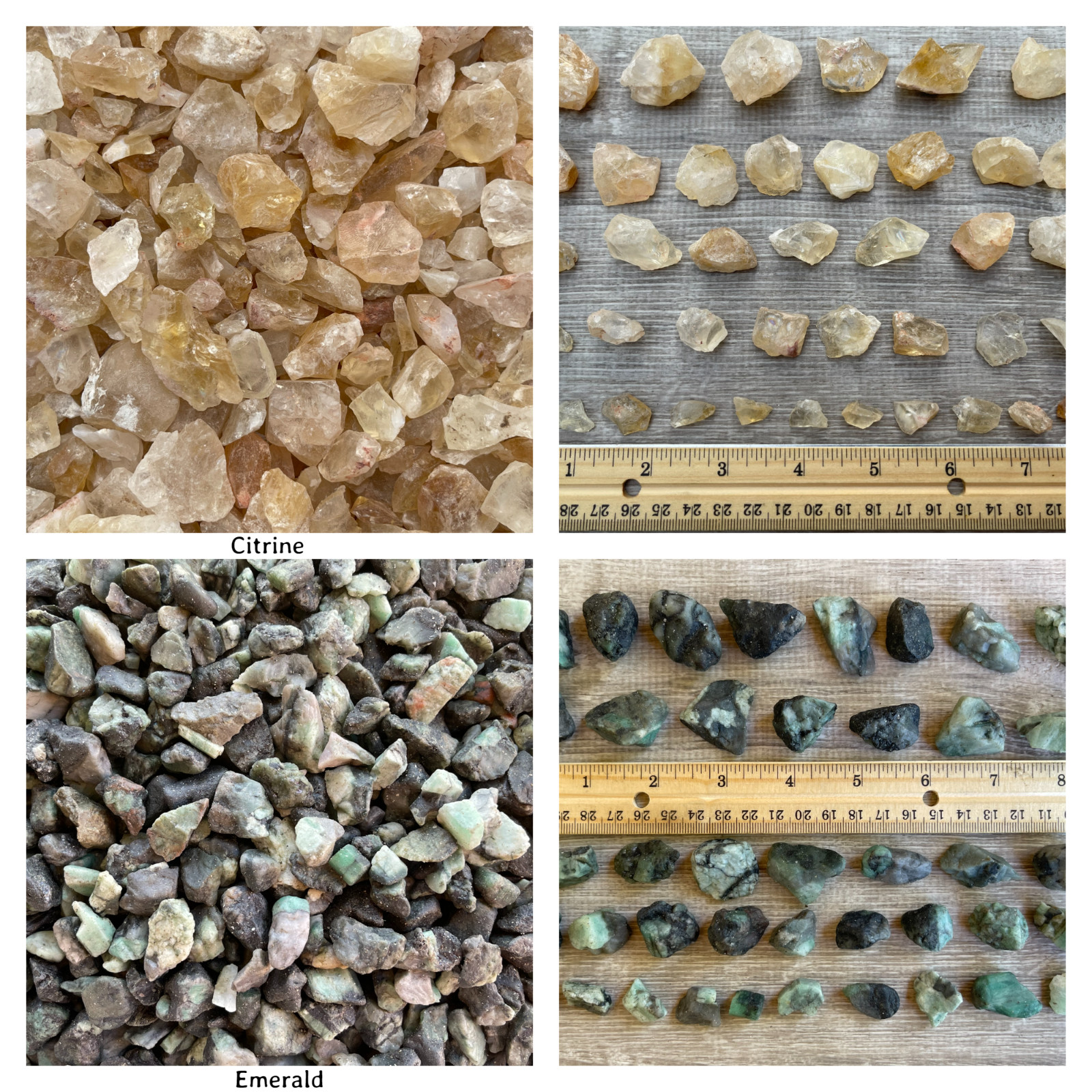 Wholesale Small Natural Rough Stones, GENUINE Raw Crystals, Choose Gemstone Type