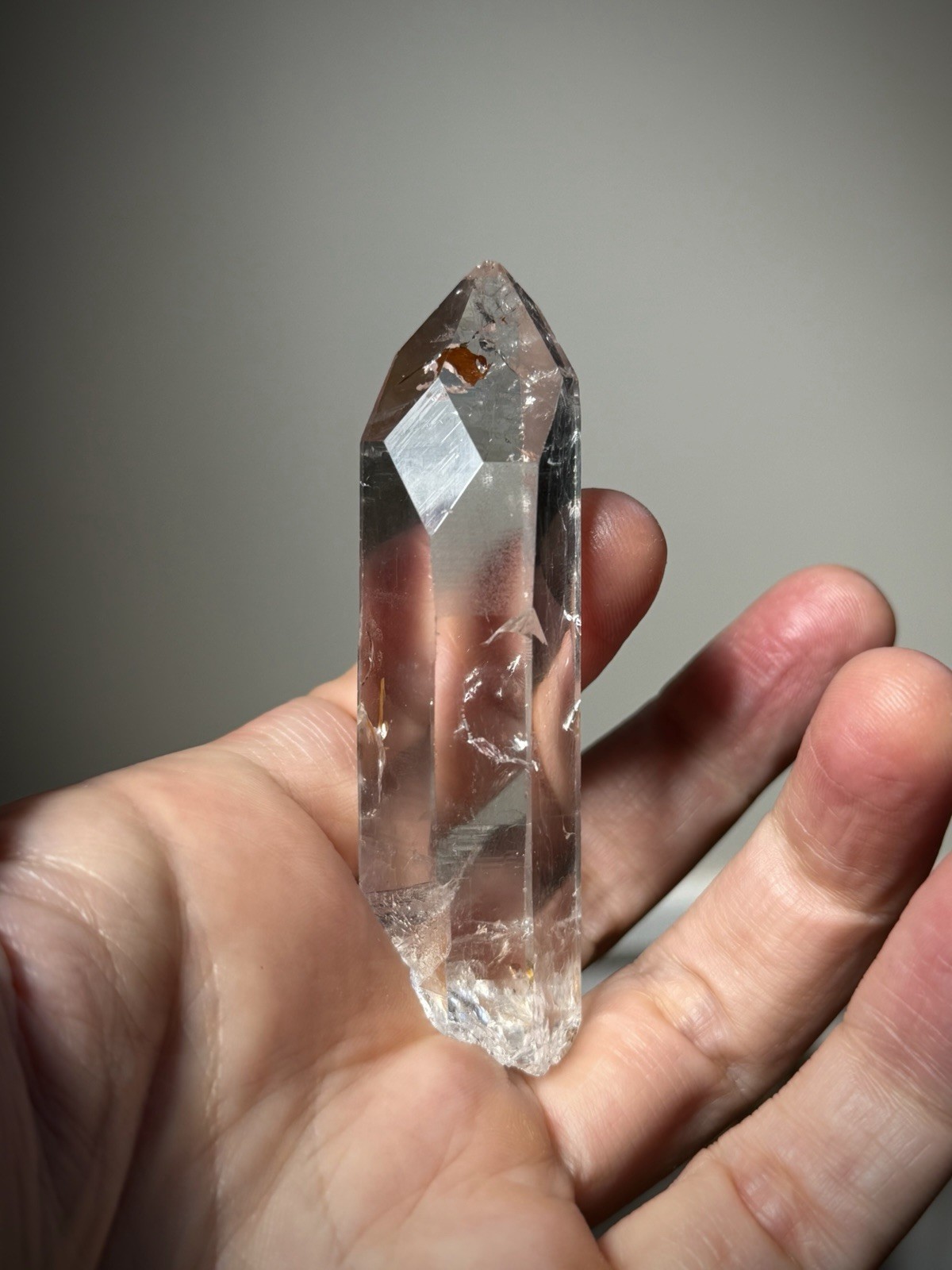 Window Quartz Crystal Optical Quartz Brazil Clear Quartz Natural Quartz Iron