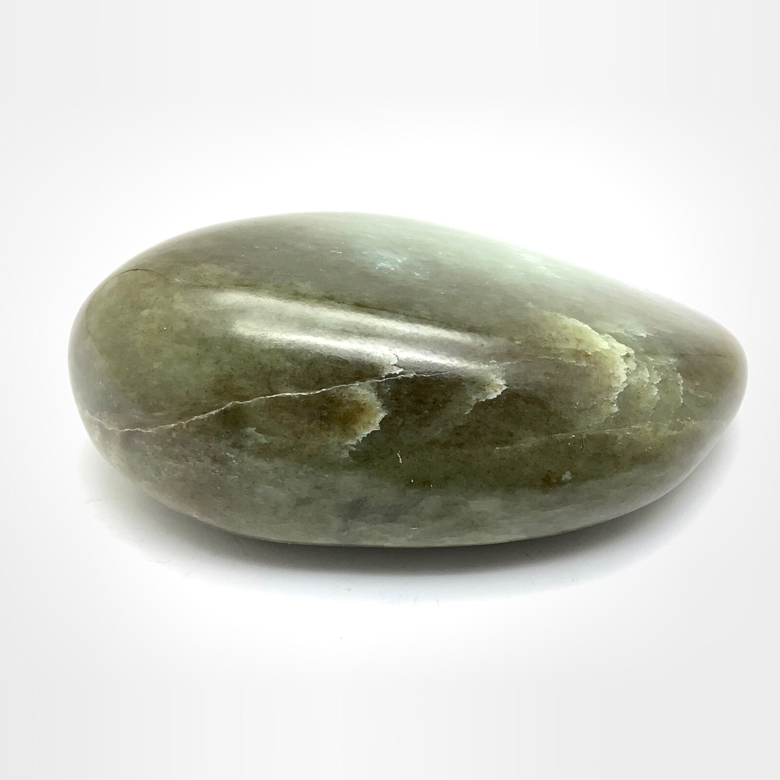 Siberian Jade Stone Honey Brown Vitim River Nephrite Jade Cobble Siberia #20