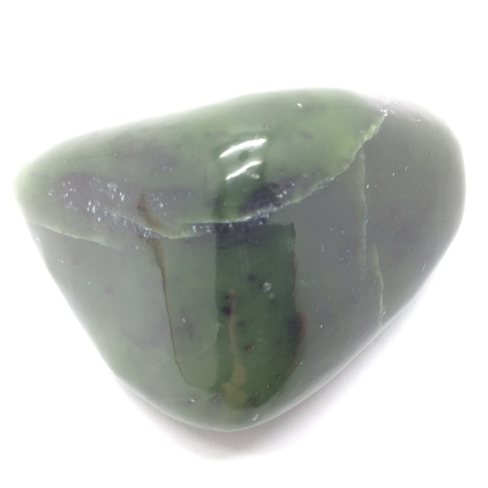 Siberian Jade Stone Specimen Green Nephrite Jade Sayan Mountains Siberia #2