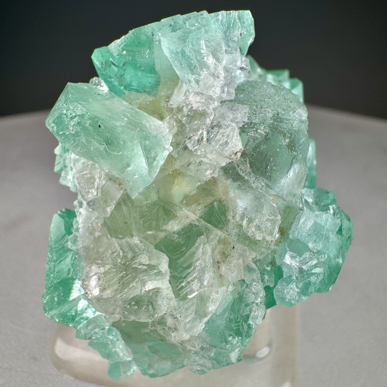 Fine Fluorite Crystals: Riemvasmaak, Northern Cape Province, South Africa