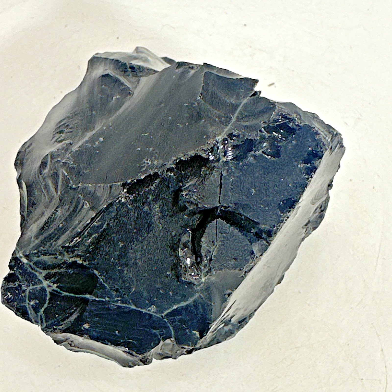 Beautiful Spider Web Obsidian Specimen 259 Grams