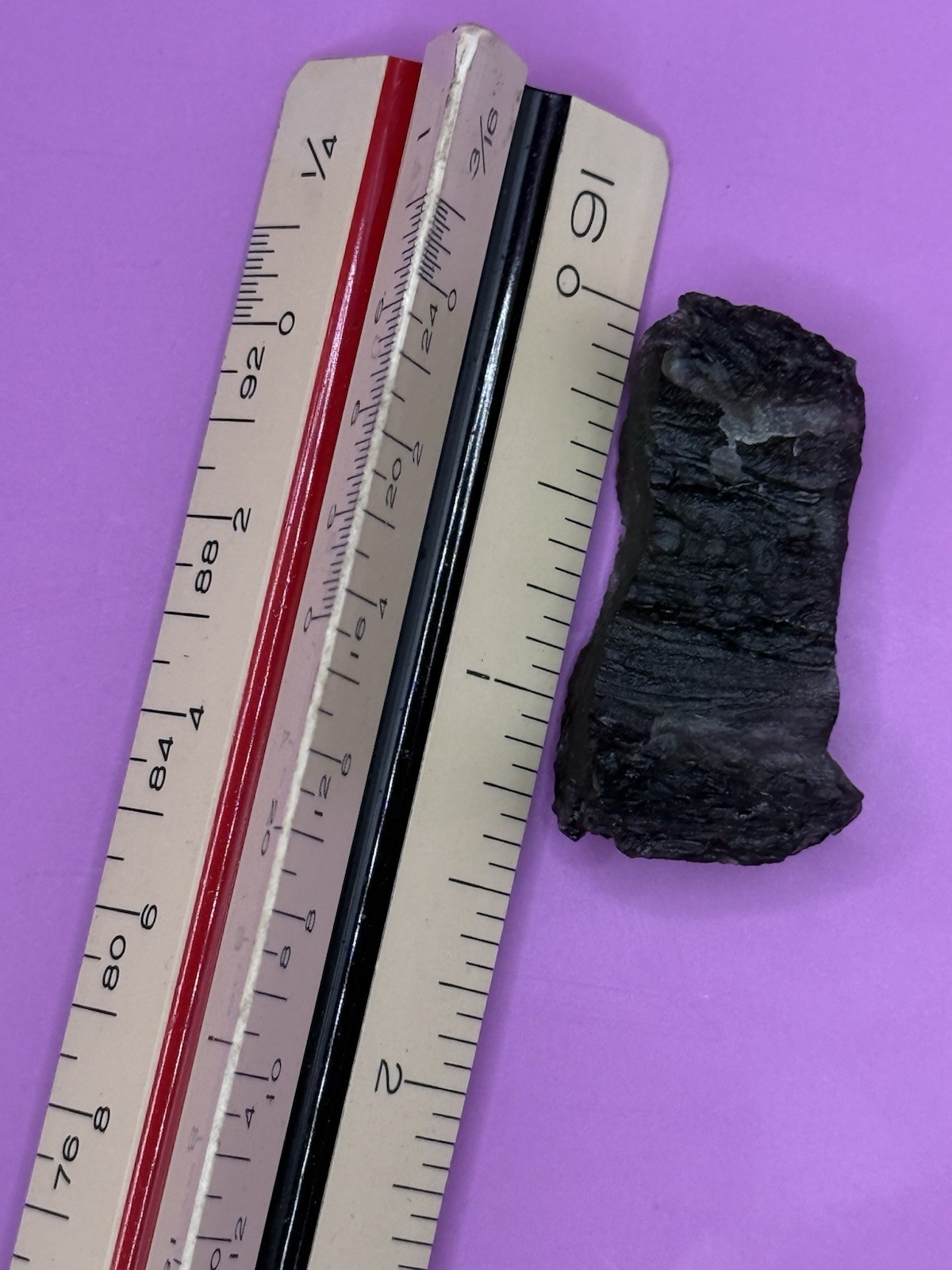 Genuine Moldavite Crystal. Chlum, Czech Republic. 7 grams.