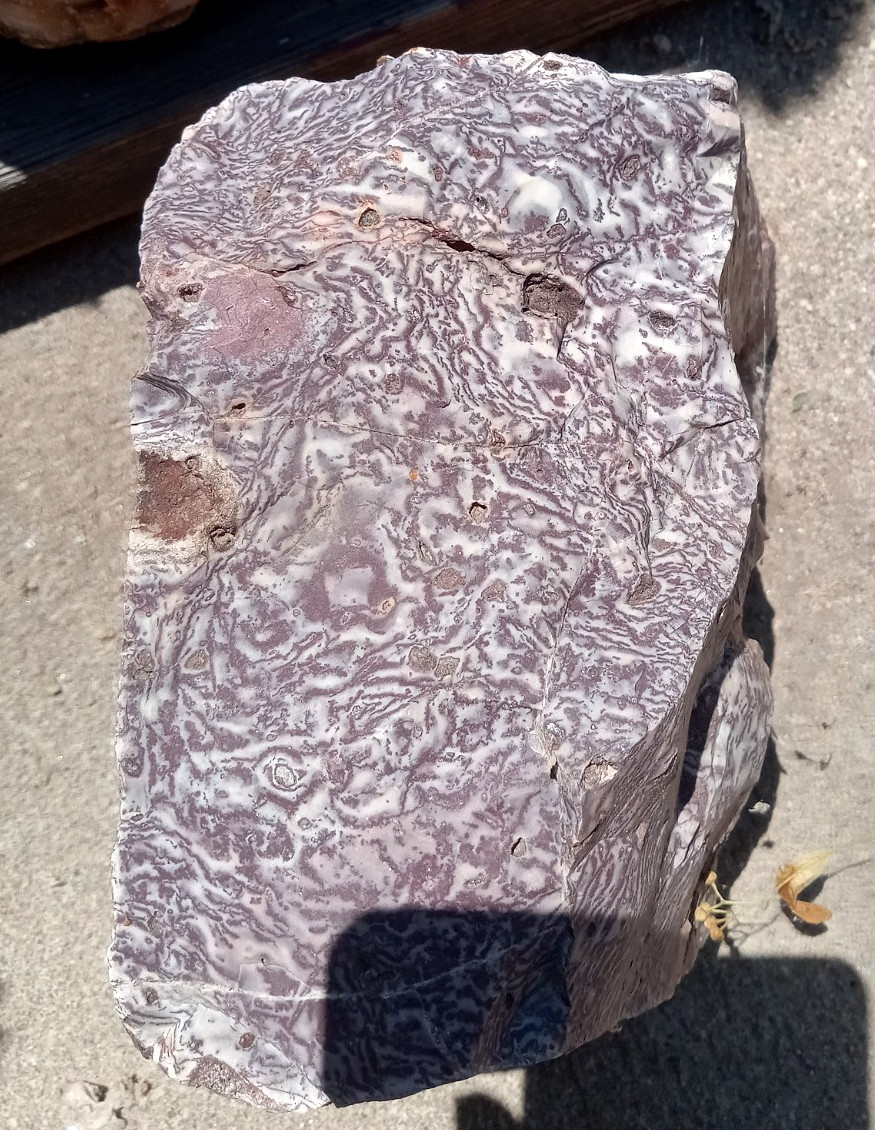 Rare Mexica Bulico Porcelain Jasper Chunk-High Grade- 1990s-Collectors-8.95lb