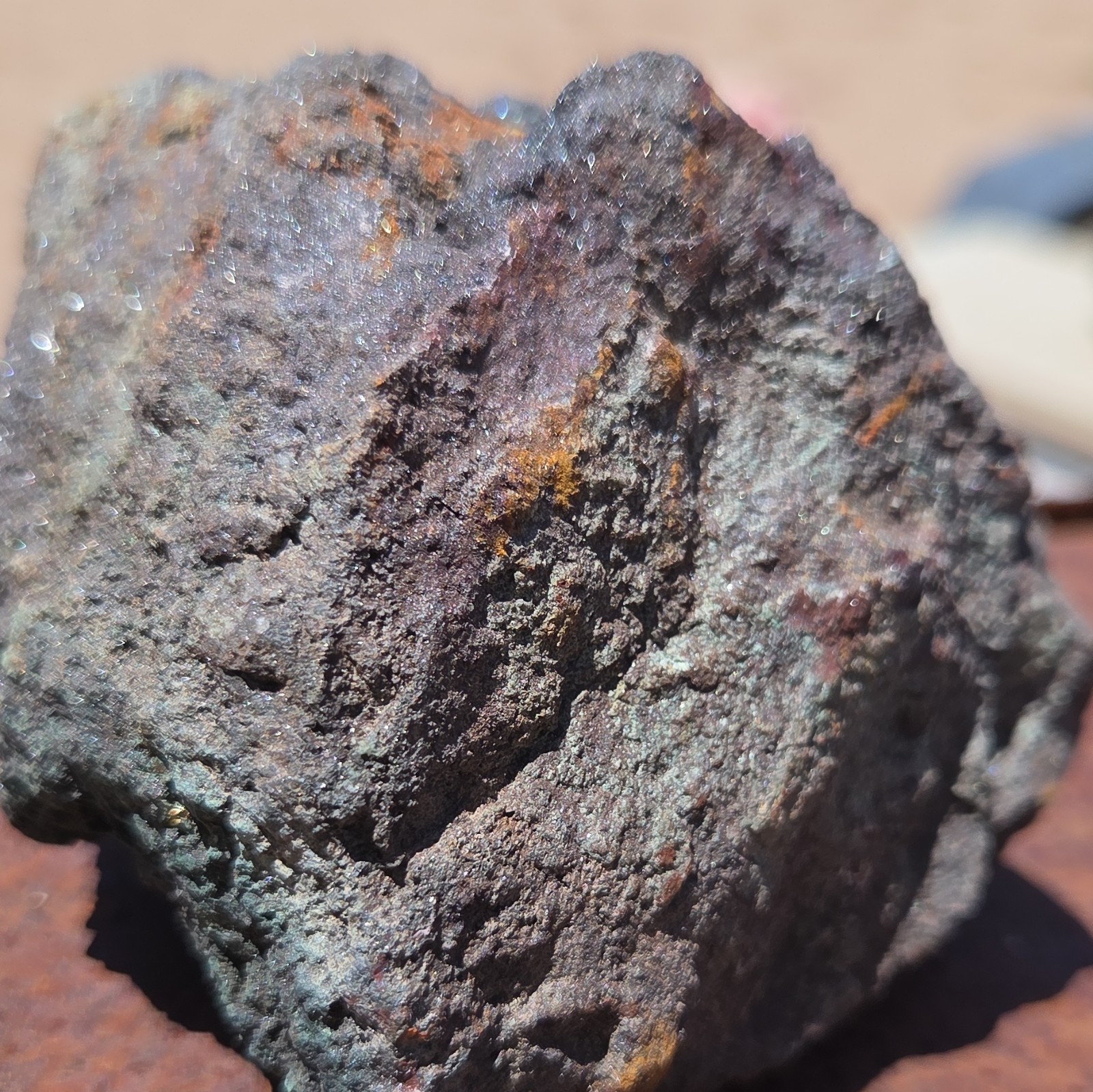 Natural Rough Mineral Rock Specimen Display Piece Unpolished
