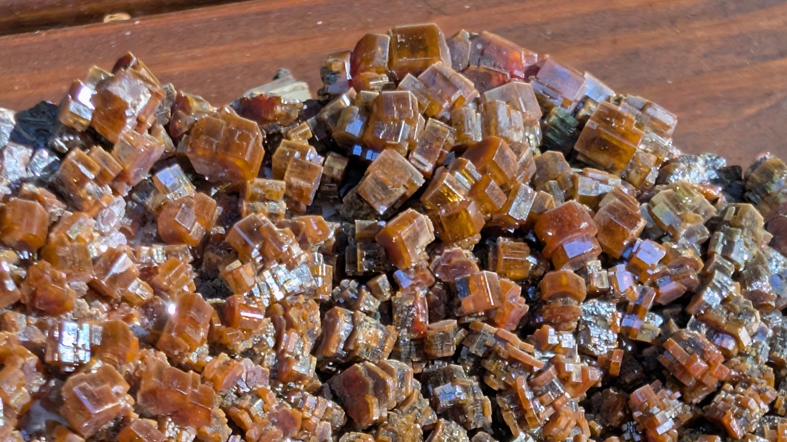 Large Vanadinite 2lb 5oz Deep Cherry Red Displays Well Morocco