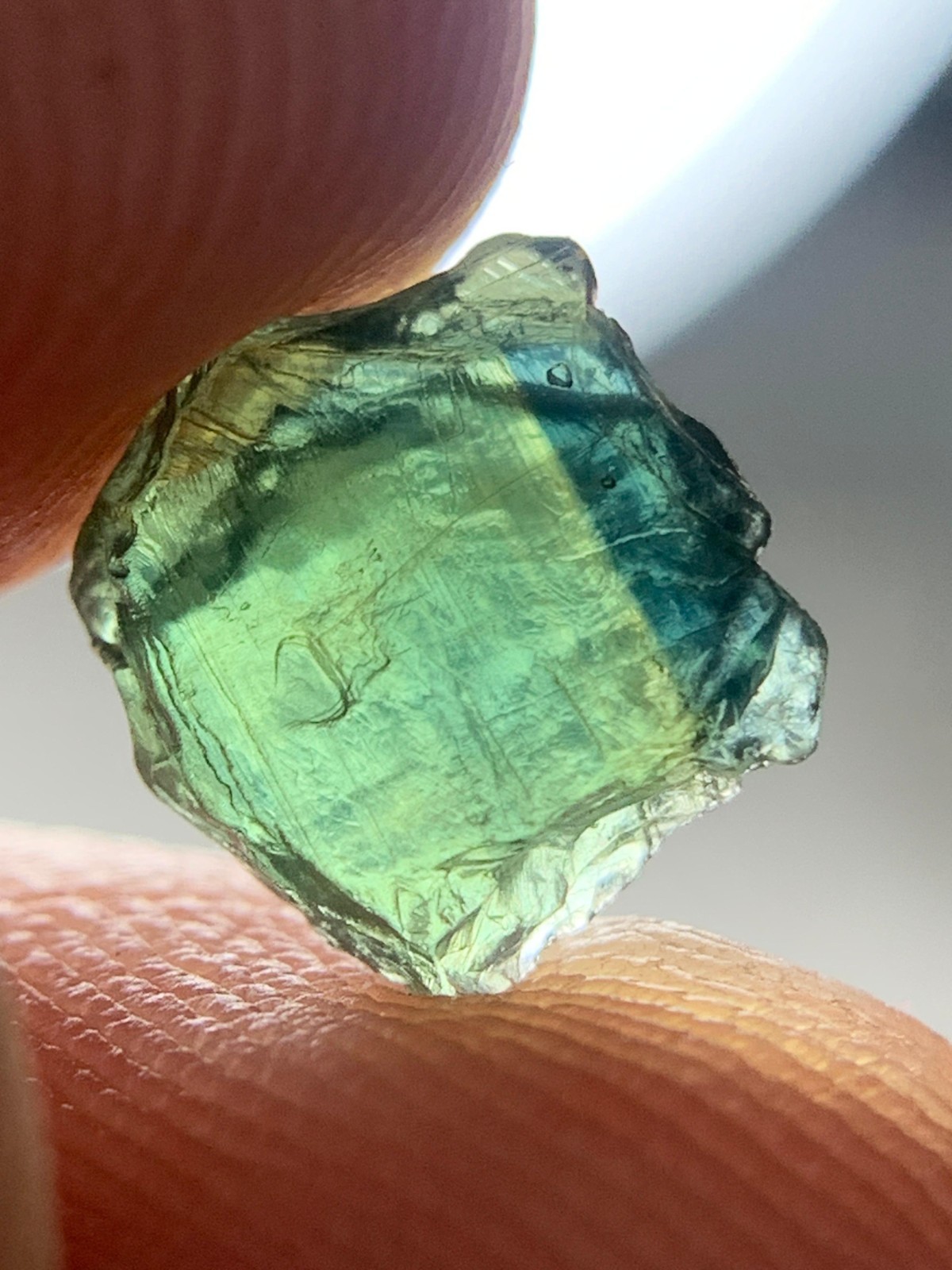 25.50Crt Amazing Facet Grade Teal Sapphire Rough lot @Madagascar