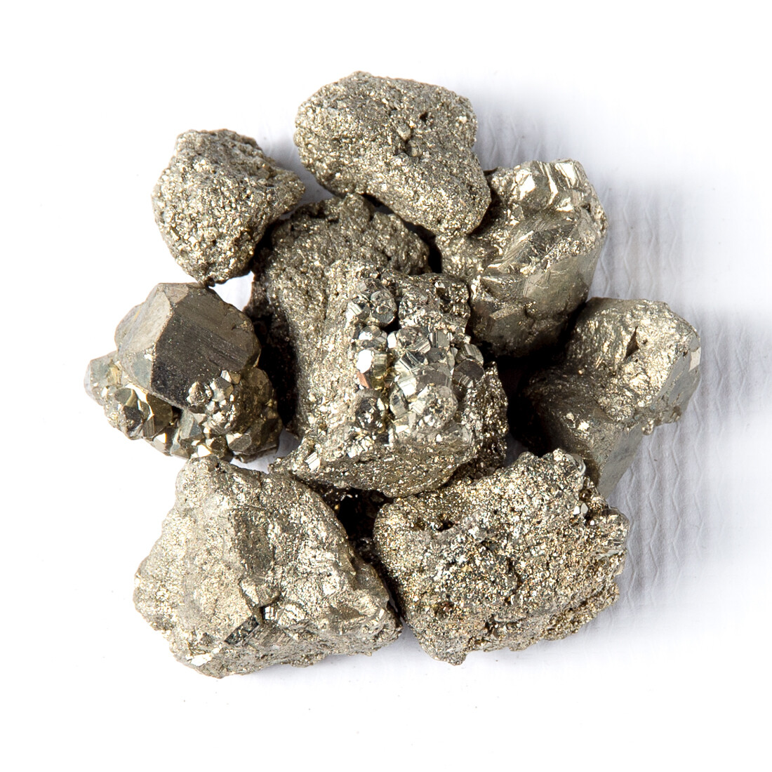 1/2 lb Iron Pyrite Fools Gold Gemstone Crystals Natural Chispa Gem Rock Specimen