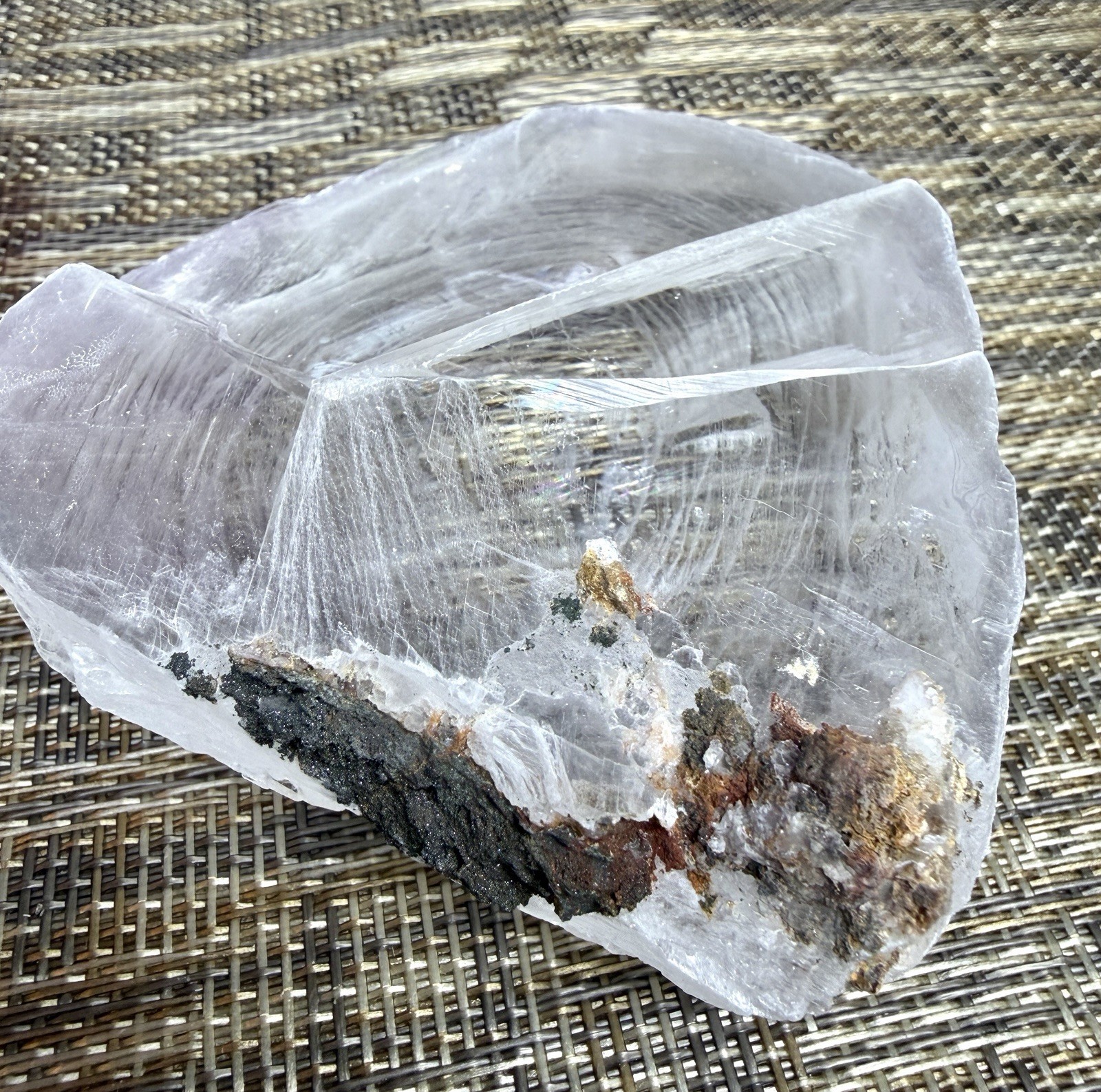 Wholesale Lot 2 Lbs Natural Fingerprint Selenite Rough Crystal Healing Energy