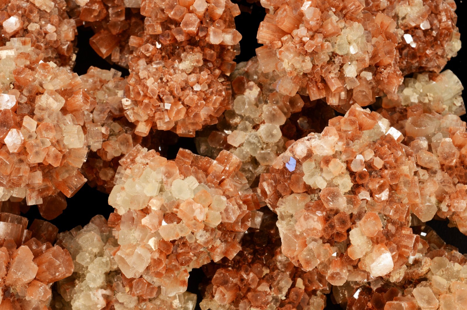 ARAGONITE Cluster 2 1/2″ 4-7 Oz Sputnik Rock Mineral Specimen Healing Crystal