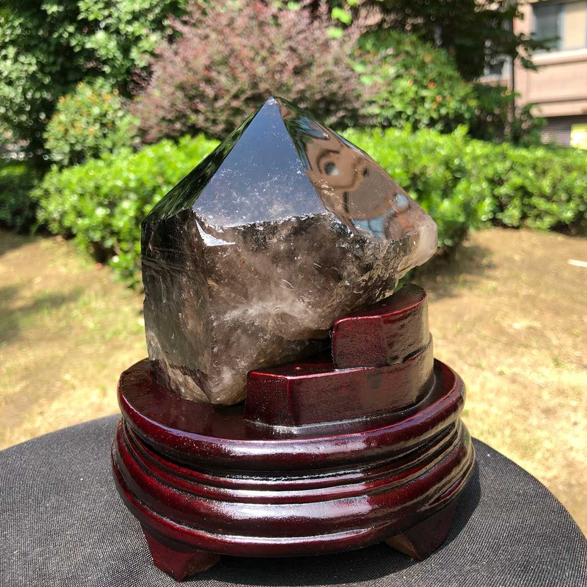 5.25LB Natural Black Crystal Specimen Quartz Crystal Specimen Healing 1816