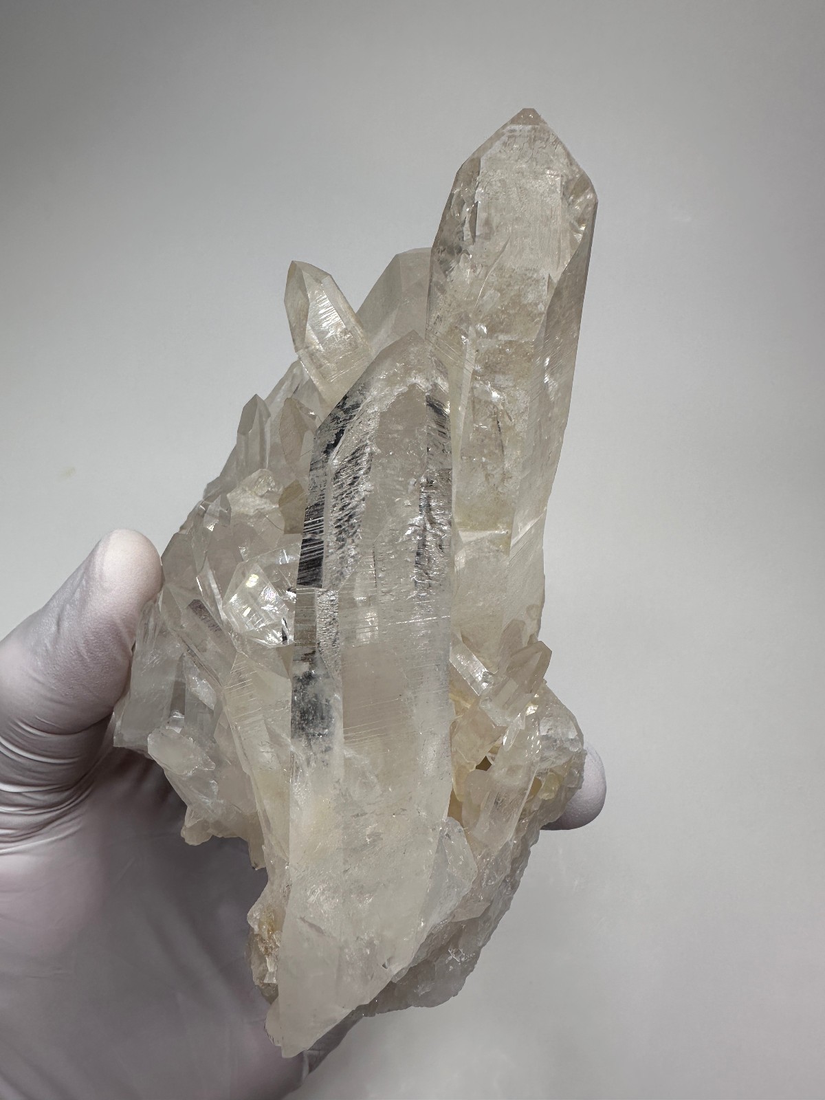 Top Quality Large Clear Arkansas Quartz Crystal Cluster