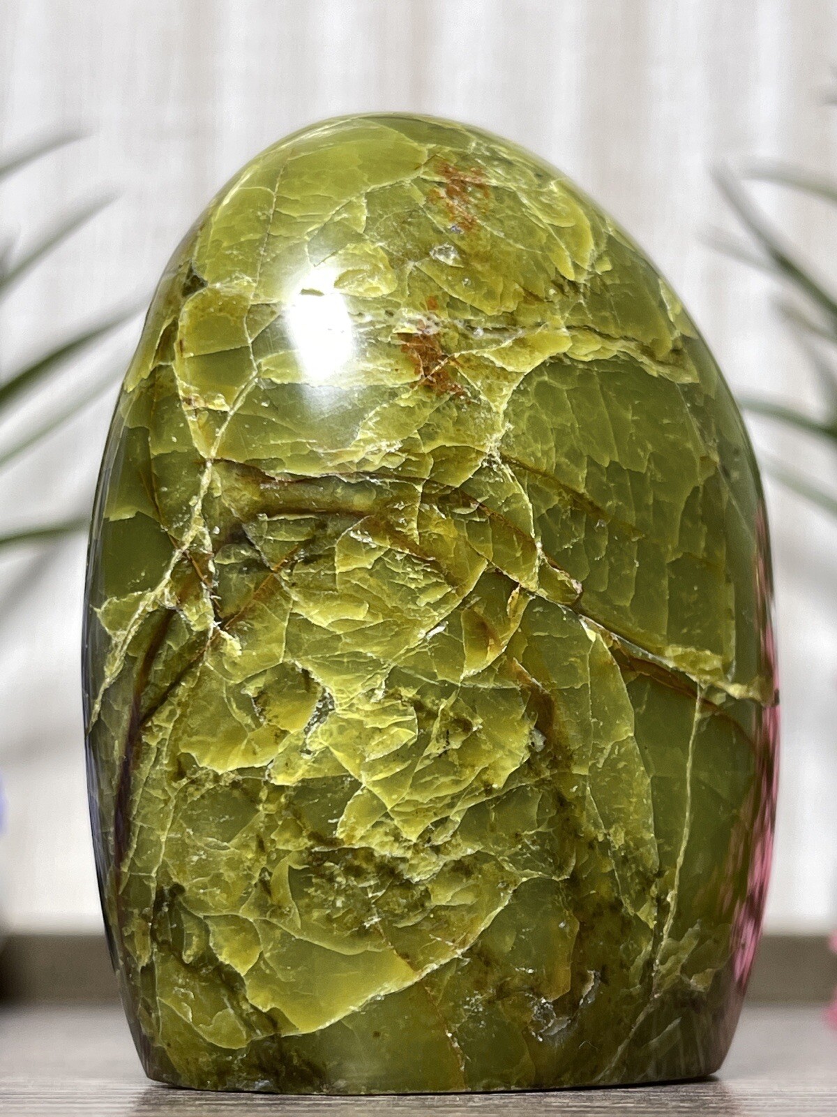 GREEN OPAL FREEFORM – Mineral Chakra Reiki Crystal Witch Energy Meditation Tower