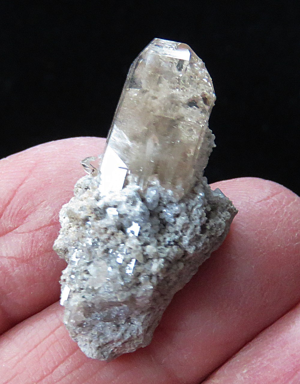 Topaz wtih Rhyolite- 1 1/4″- Thomas Range, Juab County, Urah