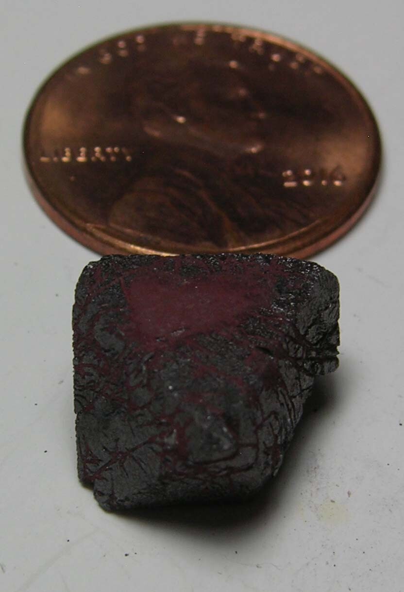 #34 Pakistan 19.75ct Natural Octahedron Magnetite Crystal Specimen 3.95g 16mm