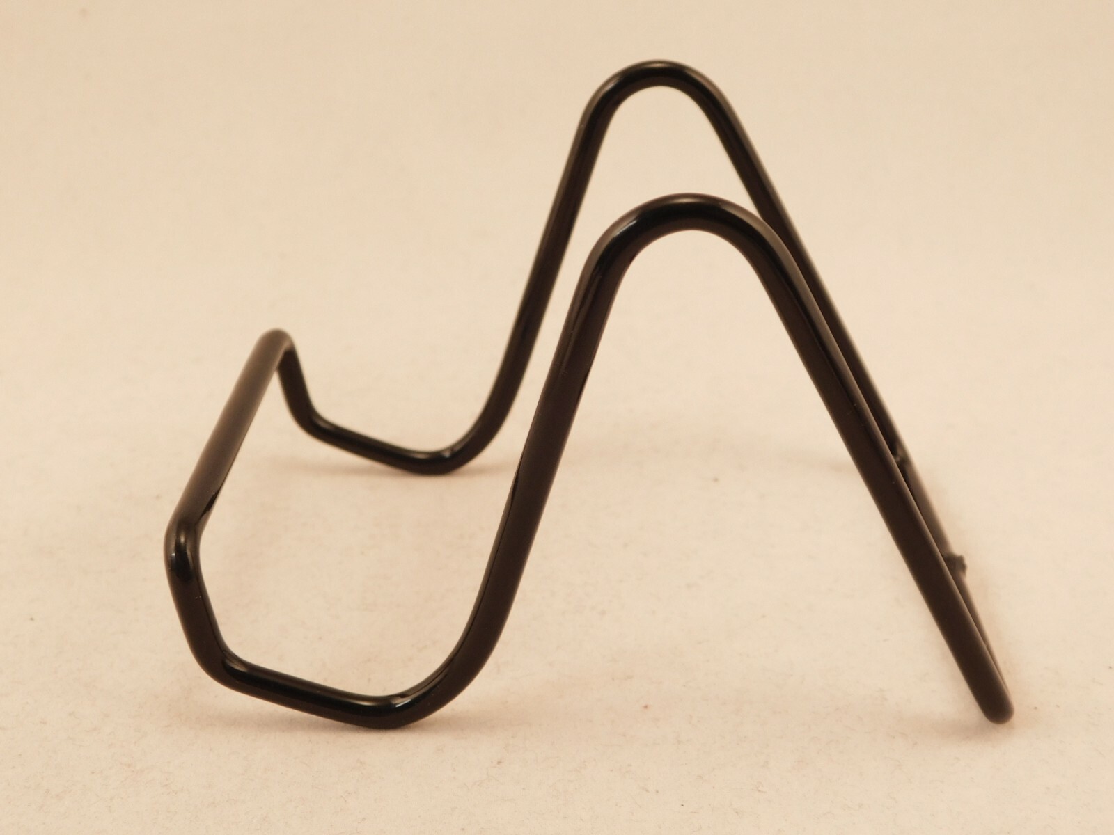 Easel Display Stand Metal Black Color Small Size Vinyl Coated