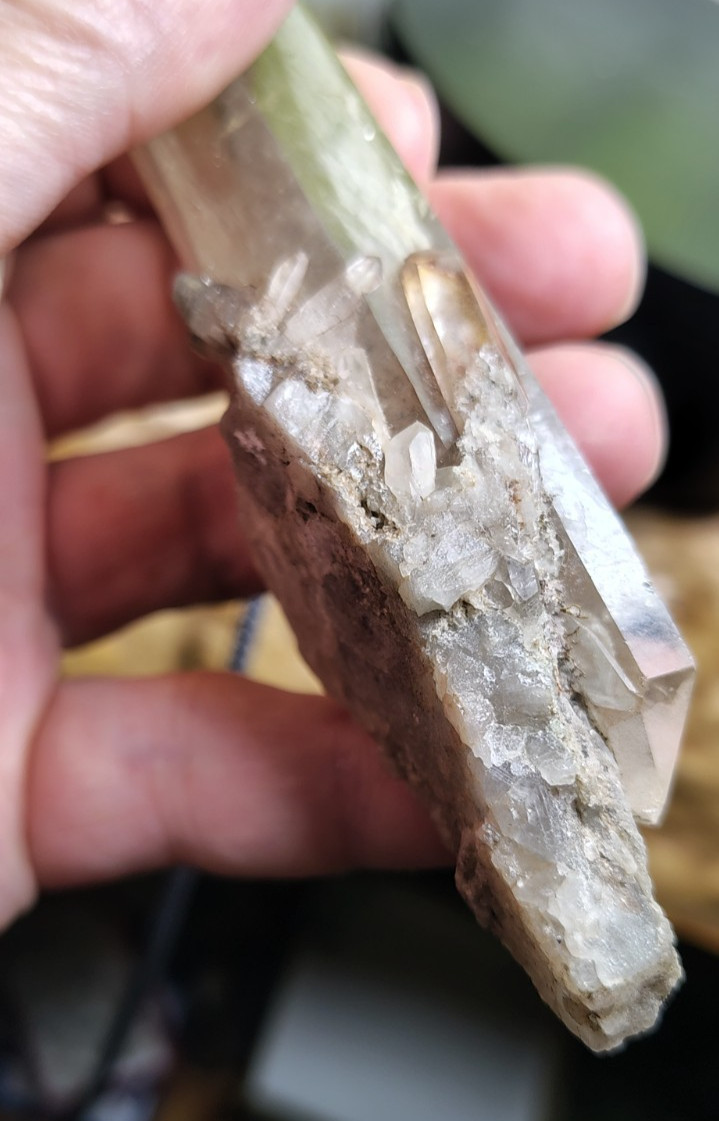LEMURIAN DOUBLE TERMINATED SCEPTER SMOKEY QUARTZ MINAS GERAIS BRAZIL