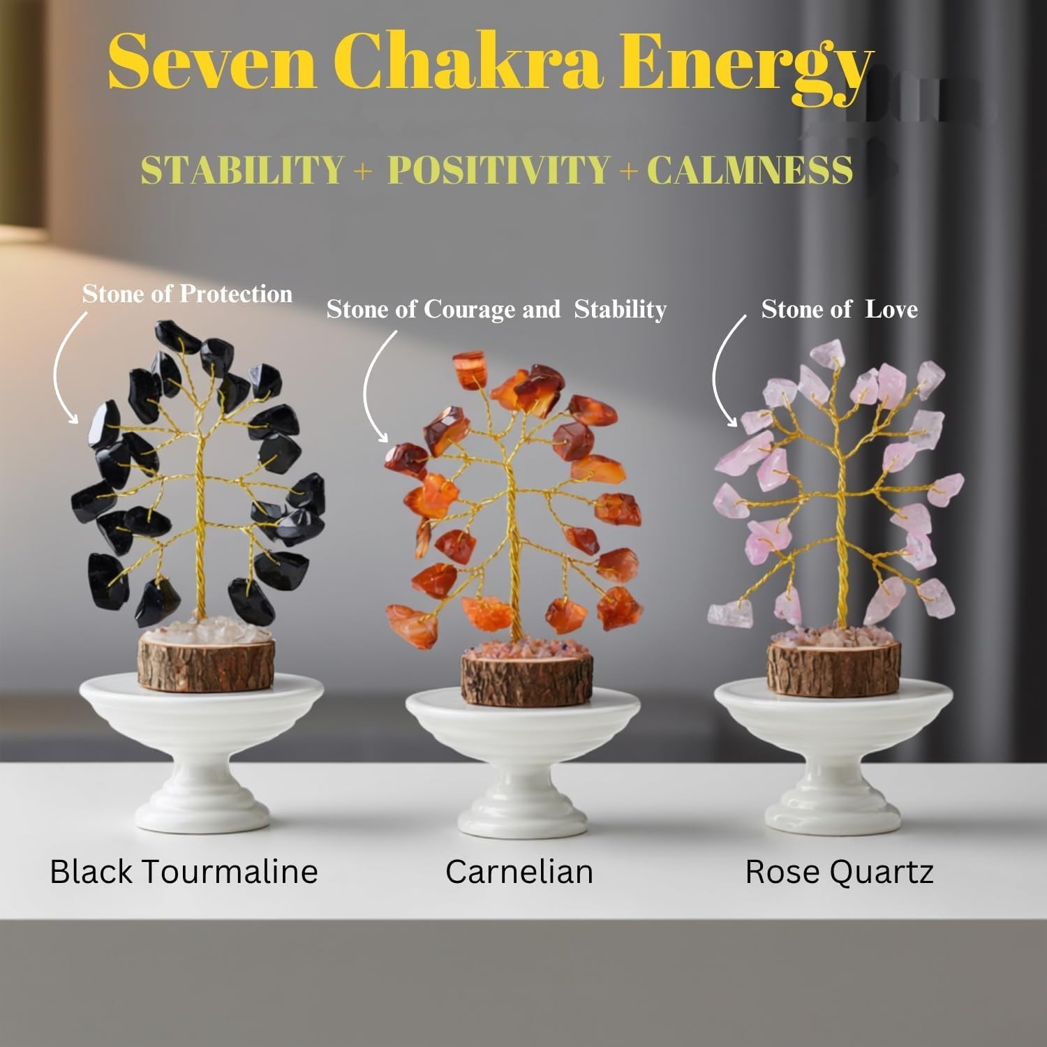 Crystal Tree Set of 12 Unique Birthday Gifts for Women,Sister,Mom,Home Office…