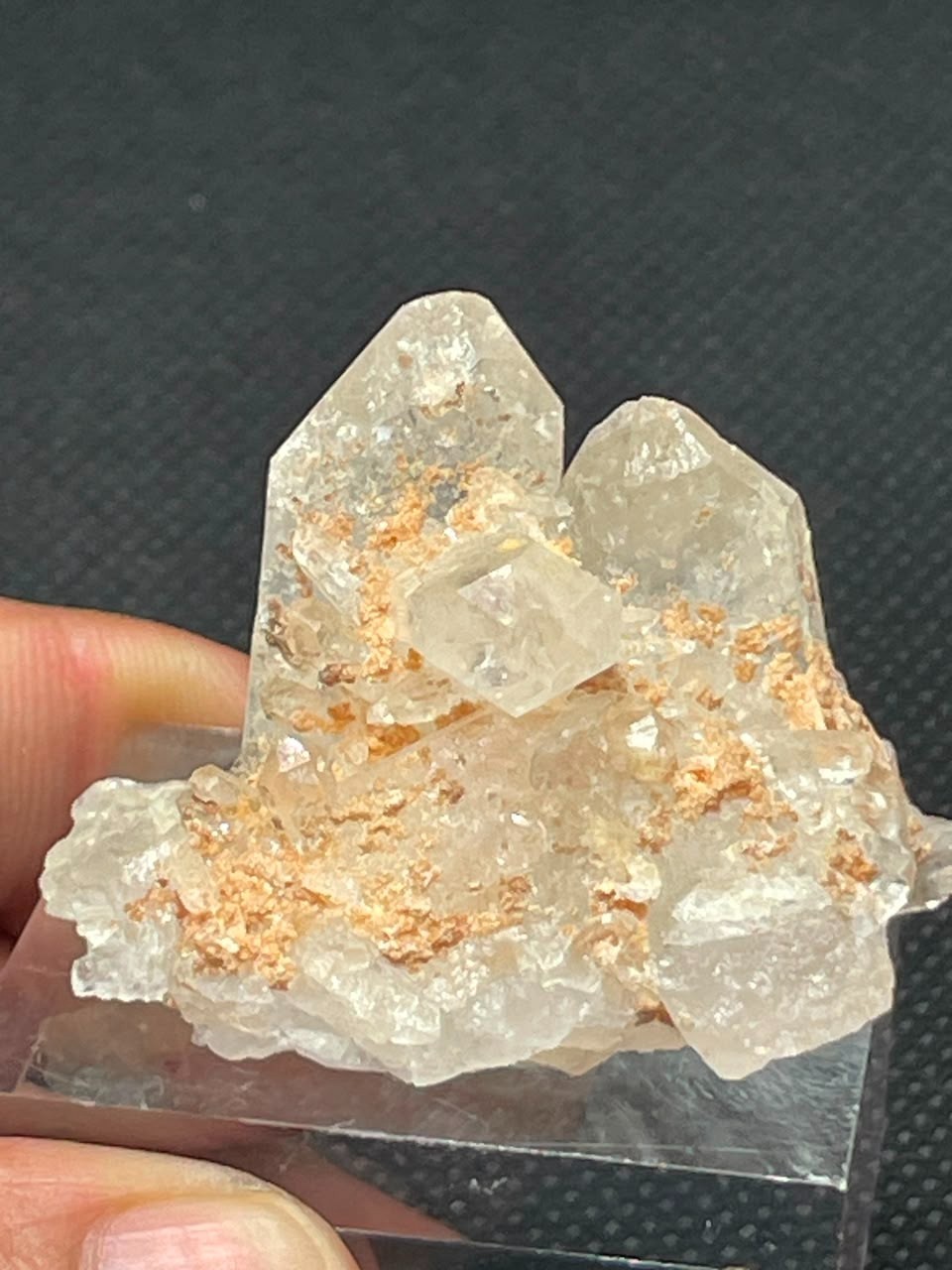 Clear Quartz Crystal Cluster 27.50g Terminated Natural Quartz Point Mineral Pak