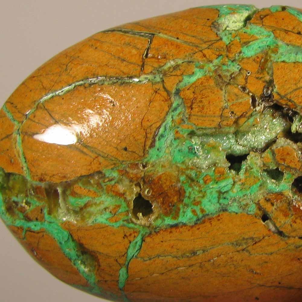2.4″ Rare SMITHSONITE Gemstone Polished Palm Stone – Indonesia