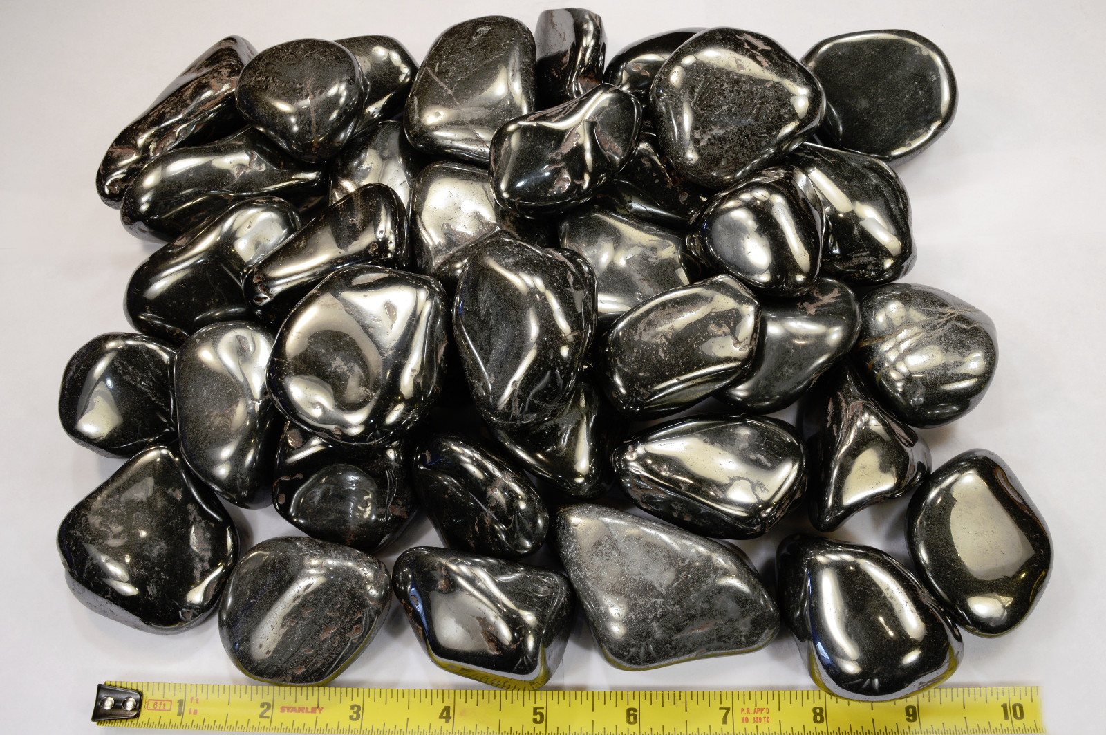 Silver HEMATITE Tumbled 1 1/2″ 2-3 Oz Rocks Minerals Specimen Root Chakra Stone