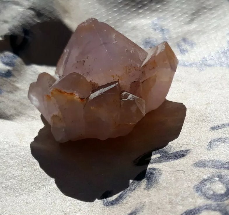 Lilac purple quartz Cluster 100% natural rough, Crystals Mineral Specimen Reiki