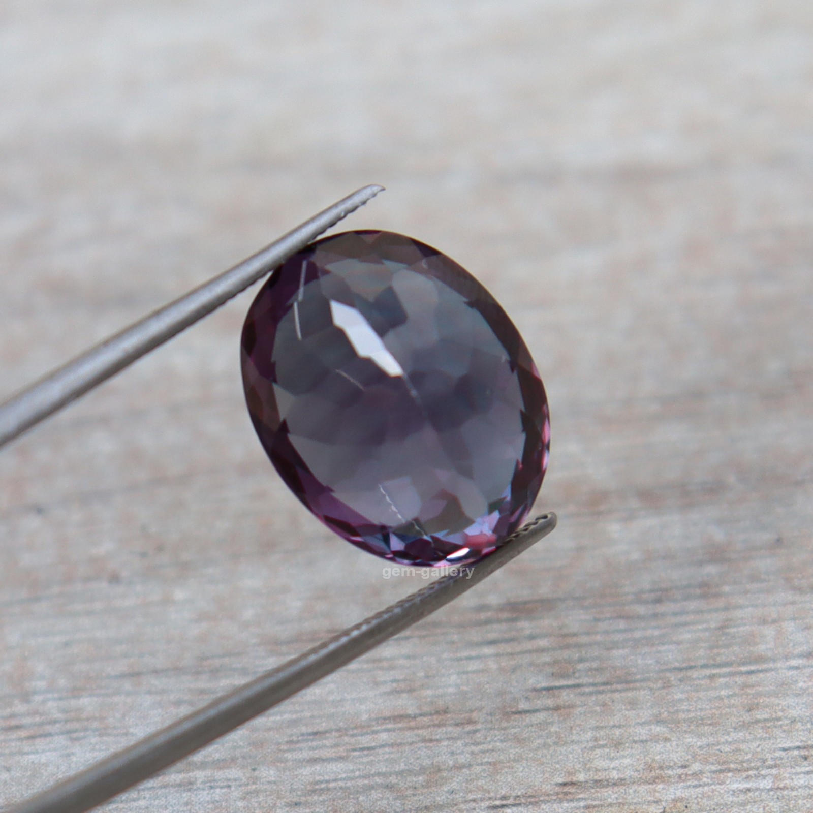 11.45 CT Oval Cut Color Changing Natural Alexandrite Certified Loose Gems