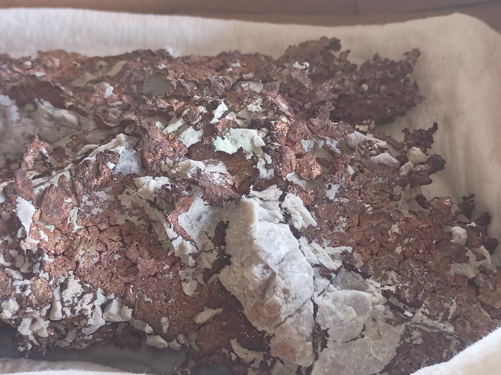 Extra Large Native Copper Mineral Specimen – 2.5 lbs – Ray Mine, Arizona Heavy