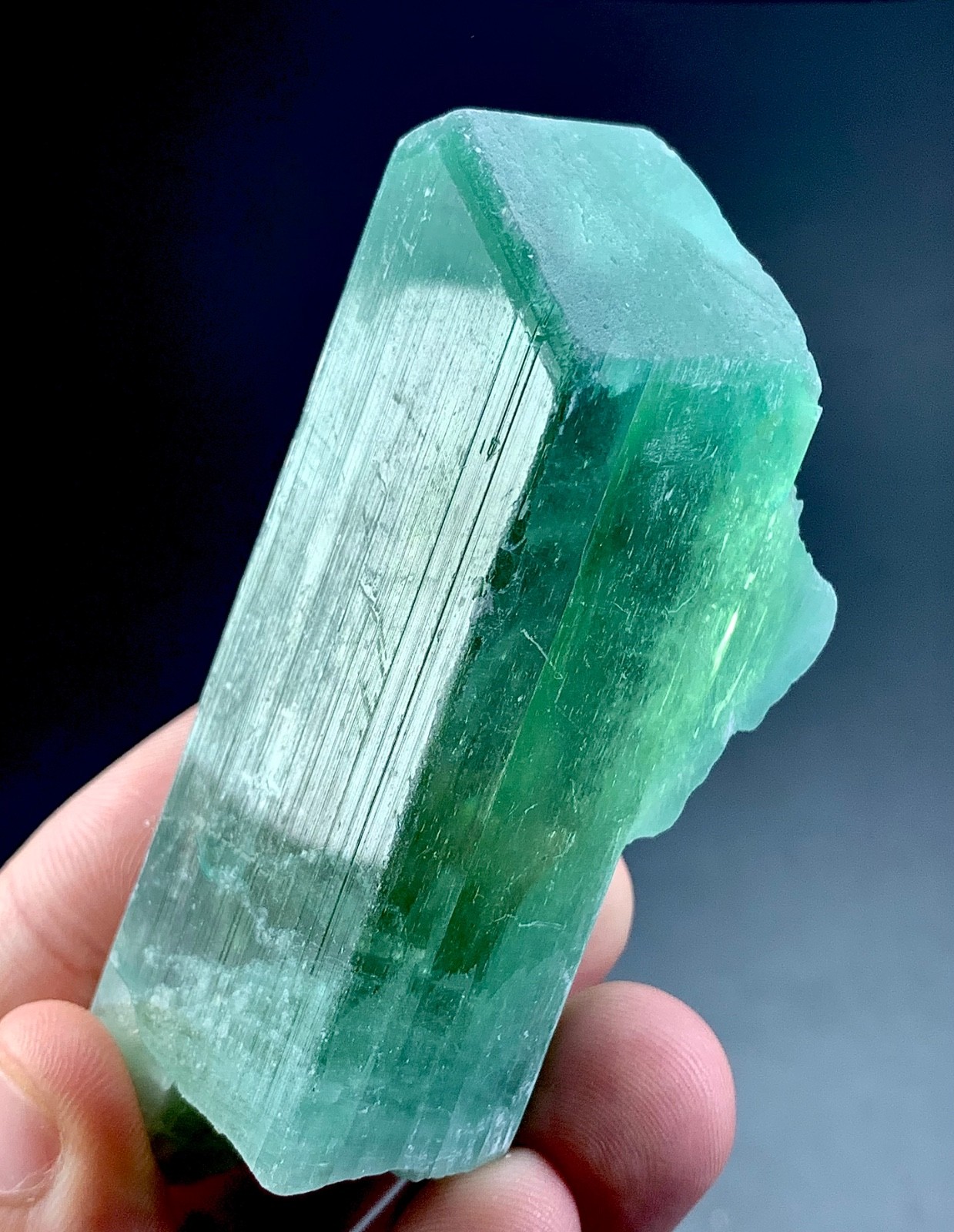 624 Carat Hiddenite Kunzite Crystal Specimen From Afghanistan