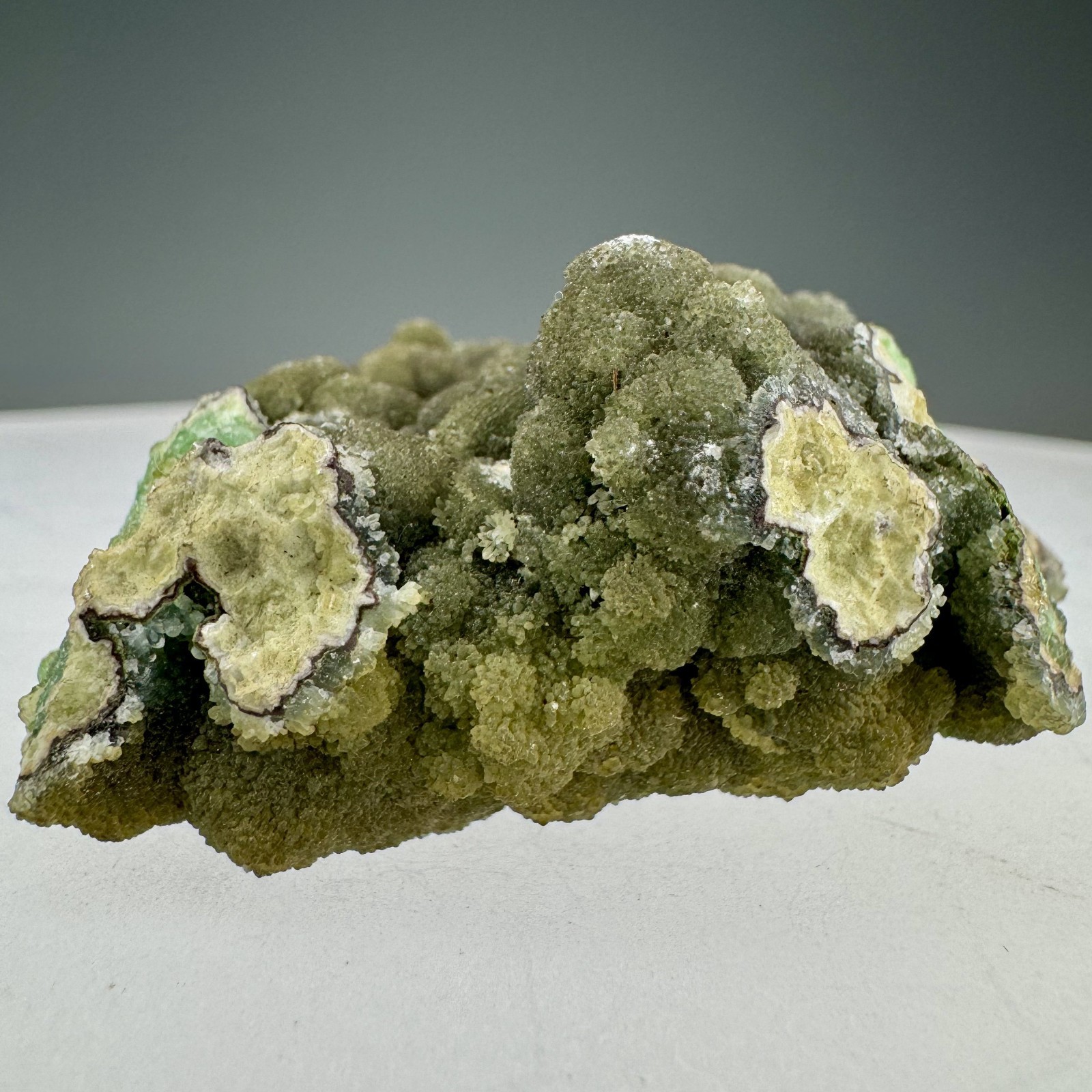 Beautiful Solid Green Smithsonite: Tsumeb Mine, Tsumeb, Namibia- Unusual!!