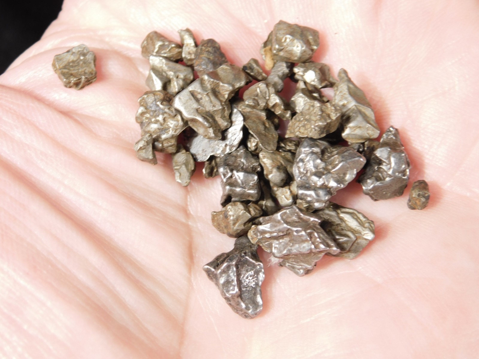 Big Lot of Little Campo Del Cielo METEORITES 100% Authentic Argentina 21.8gr