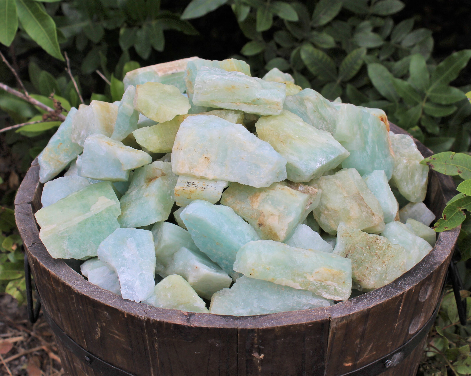 LARGE Rough Aquamarine Natural Chunk, 2″ – 3″ (Raw Aquamarine, JUMBO)