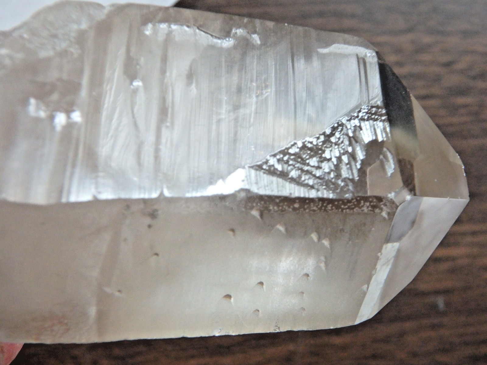 Crystal ✨ Beautiful Clear Lemurian Point Natural Record Keepers 167 grams