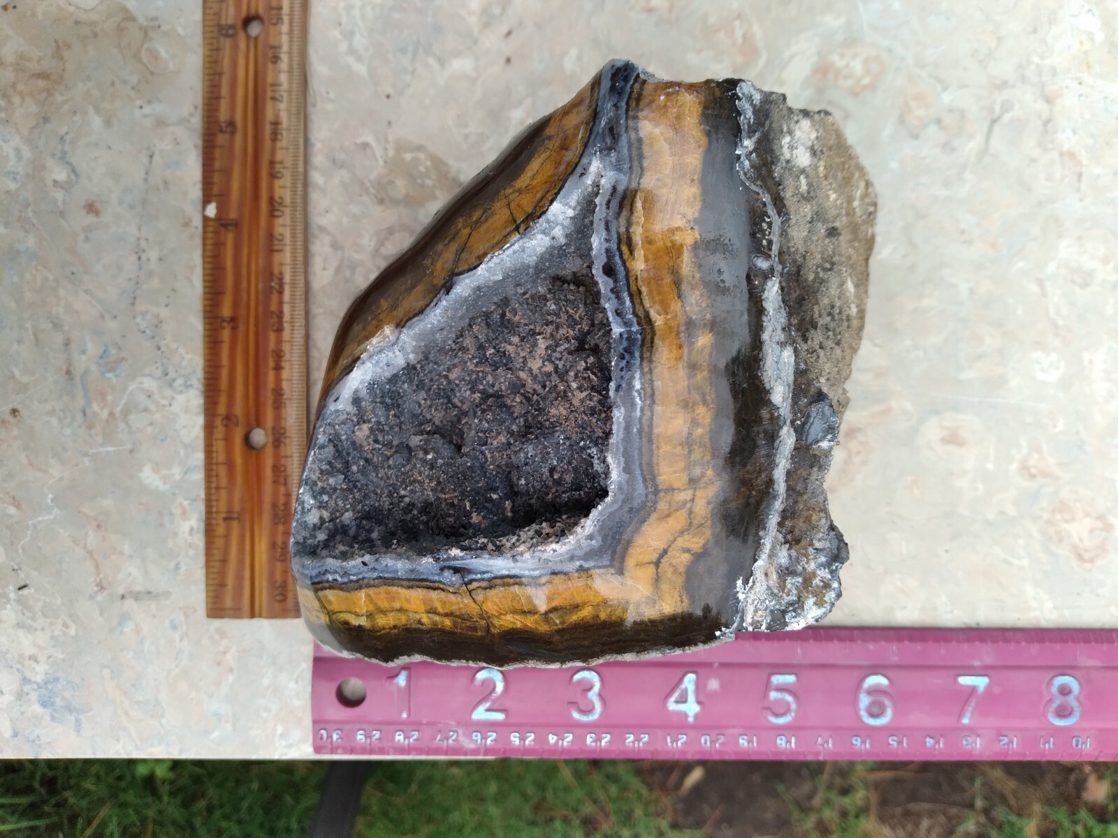 Black And Gold Specimen (New Mexico), 3 lbs & 8 ounces