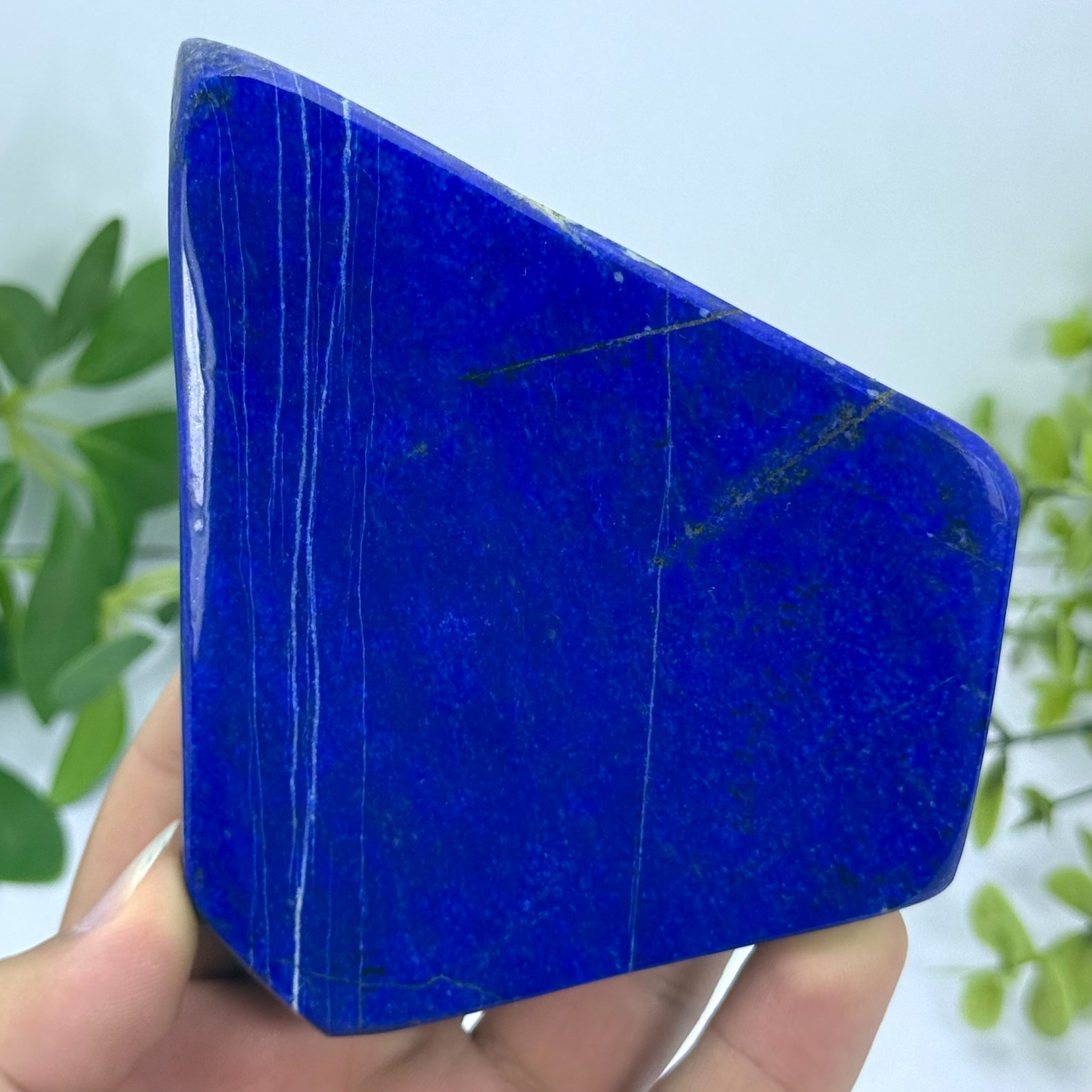 Polished Lapis Lazuli Crystal Free Form, Lapis Lazuli Polished Free Form, Lapis