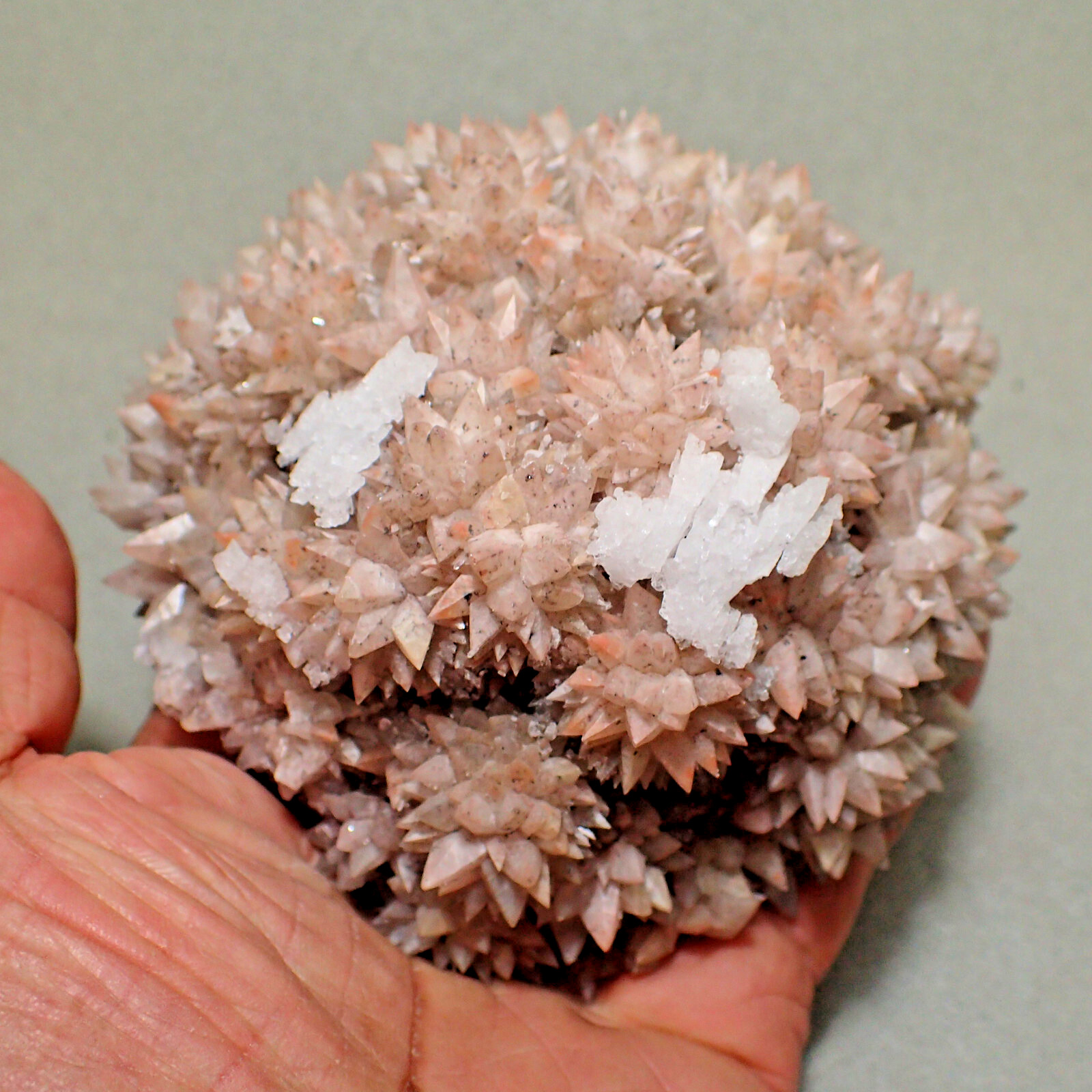Calcite on Calcite, Santa Eulalia, Chihuahua, Mexico