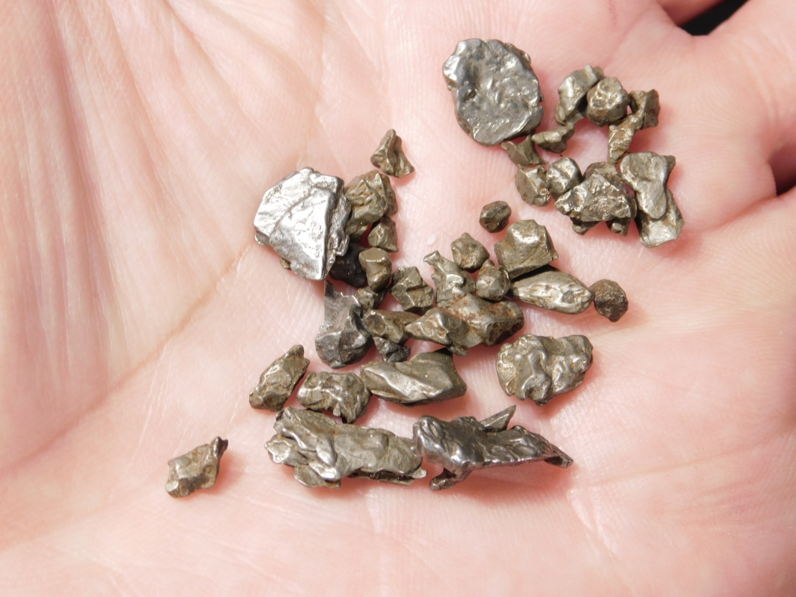 Big Lot of Little Campo Del Cielo METEORITES 100% Authentic Argentina 13.4gr