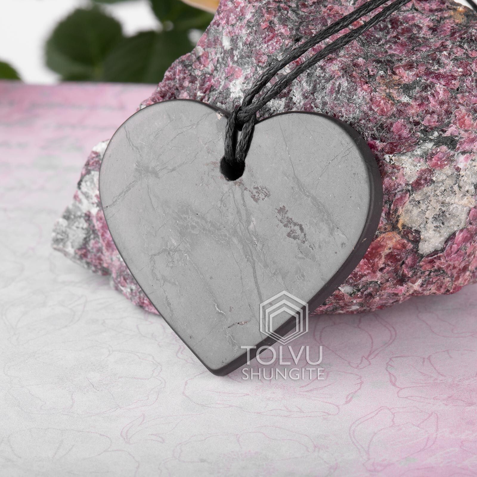 Shungite Pendants – No Fake – 12x Styles – Authentic Stone Necklace – Tolvu