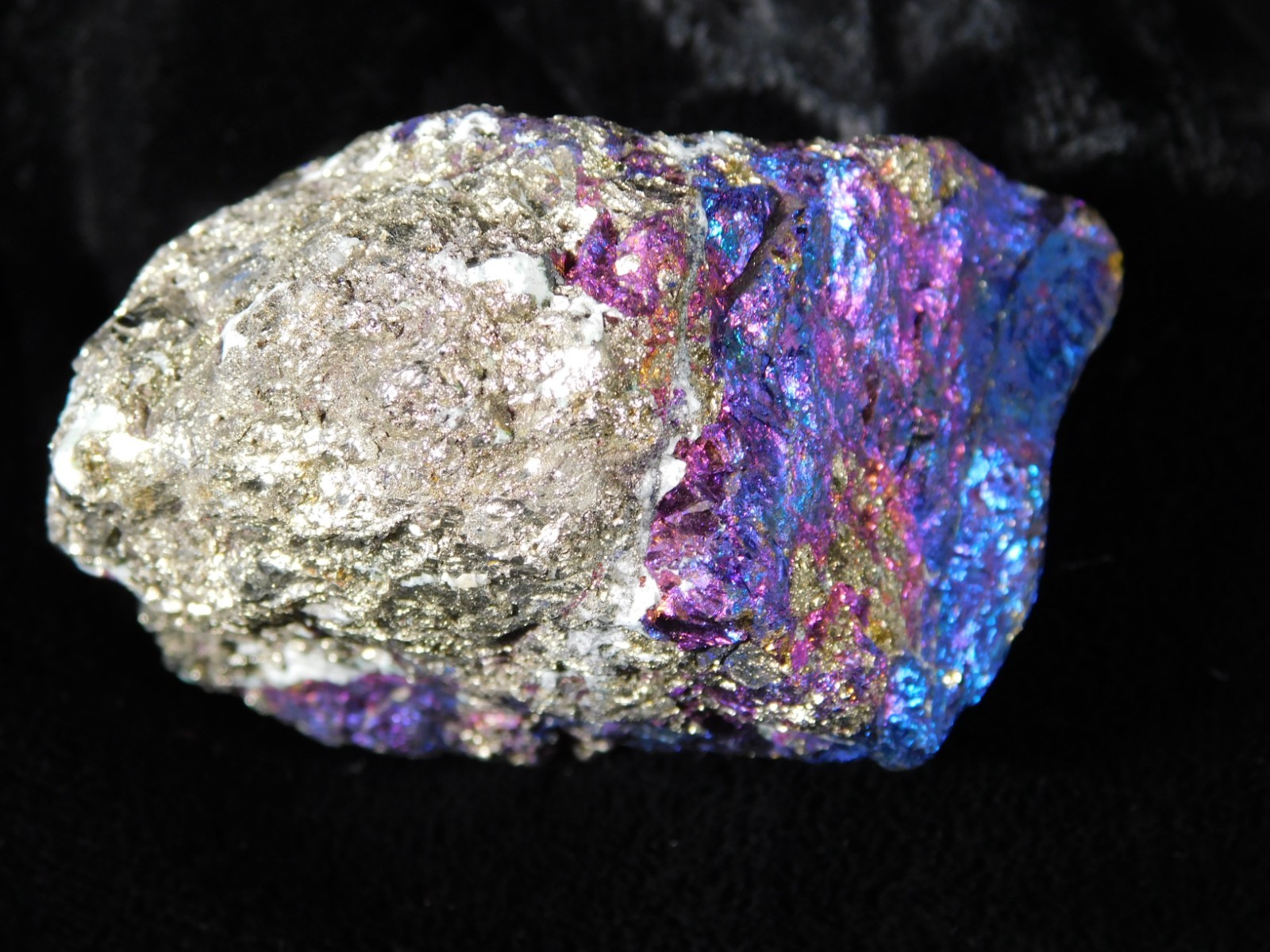 Bright IRIDESCENT Peacock Copper Chalcopyrite or Peacock Ore Mexico 165gr