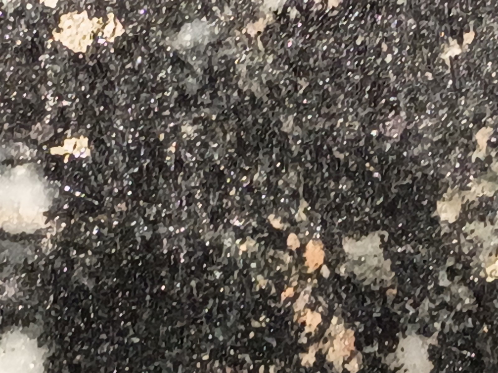 918g Pilot Knob Magnetite Pyrite Chlorite Amphibole Ore Iron County MO Slab