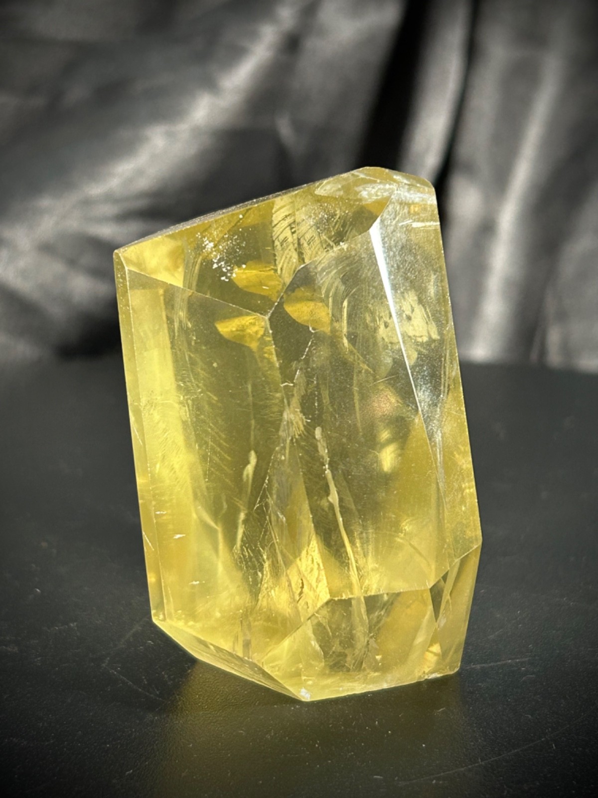 2.54″ High Clarity Citrine Geometric Freeform 6.9oz (194 grams)