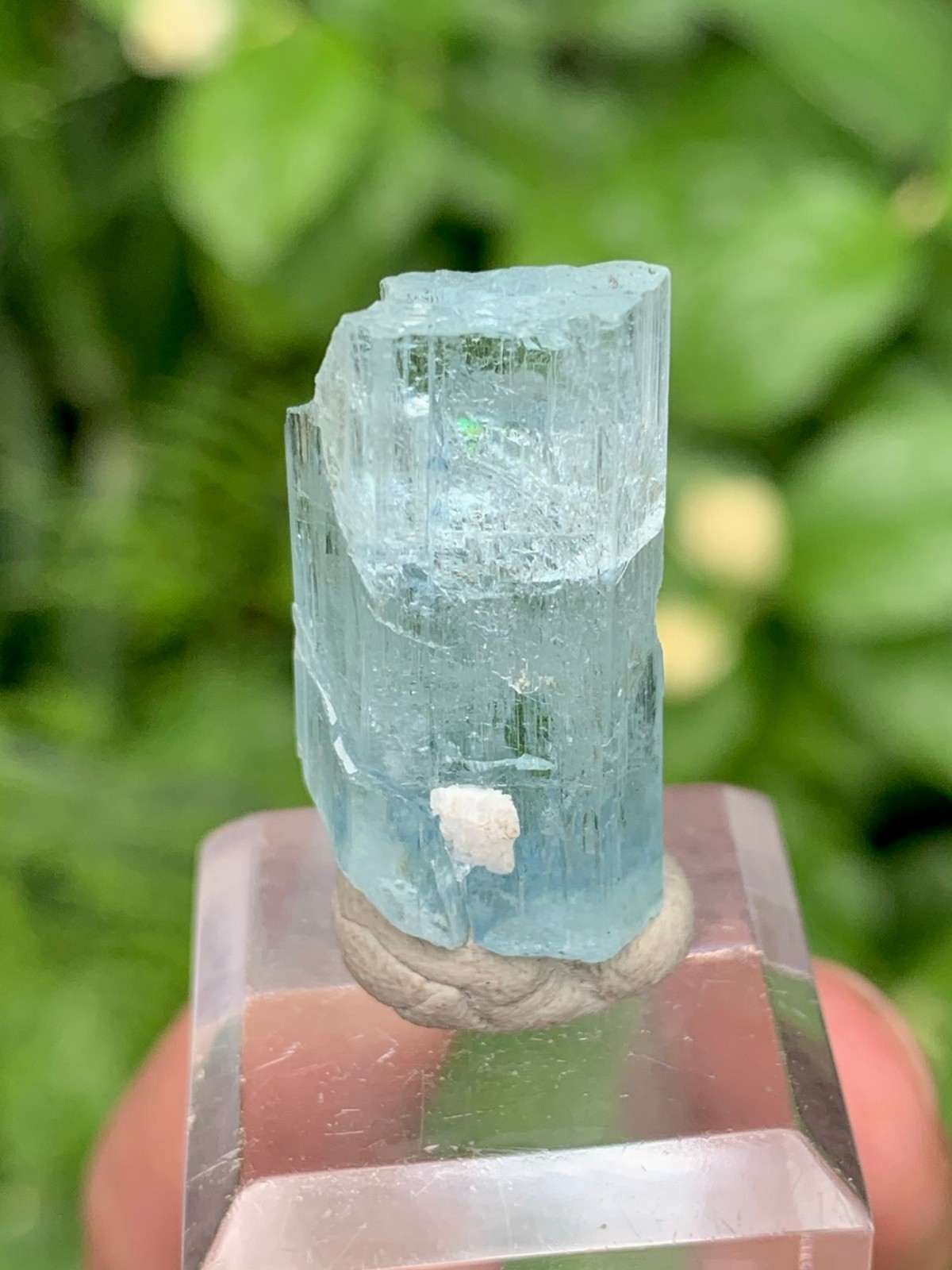 Natural Sky Blue Aquamarine Crystal From Pakistan-6 Gram