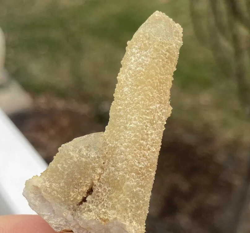 1 pc COLORFUL FAIRY SPIRIT QUARTZ Cactus Natural Healing Crystal Point Cluster